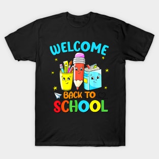 Funny Welcome Back To School Gifts For Teachers And Students T-Shirt